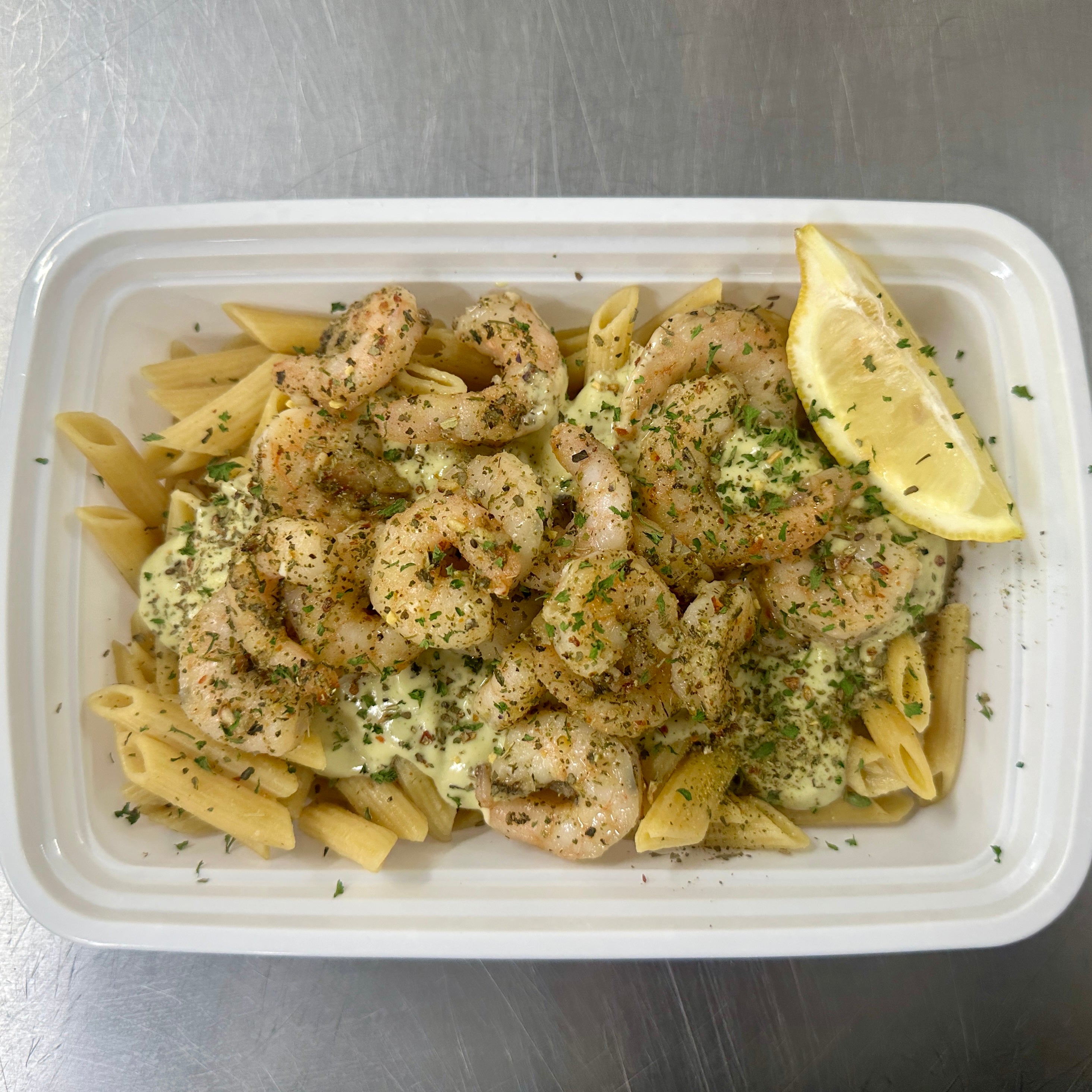 Pesto Shrimp Pasta