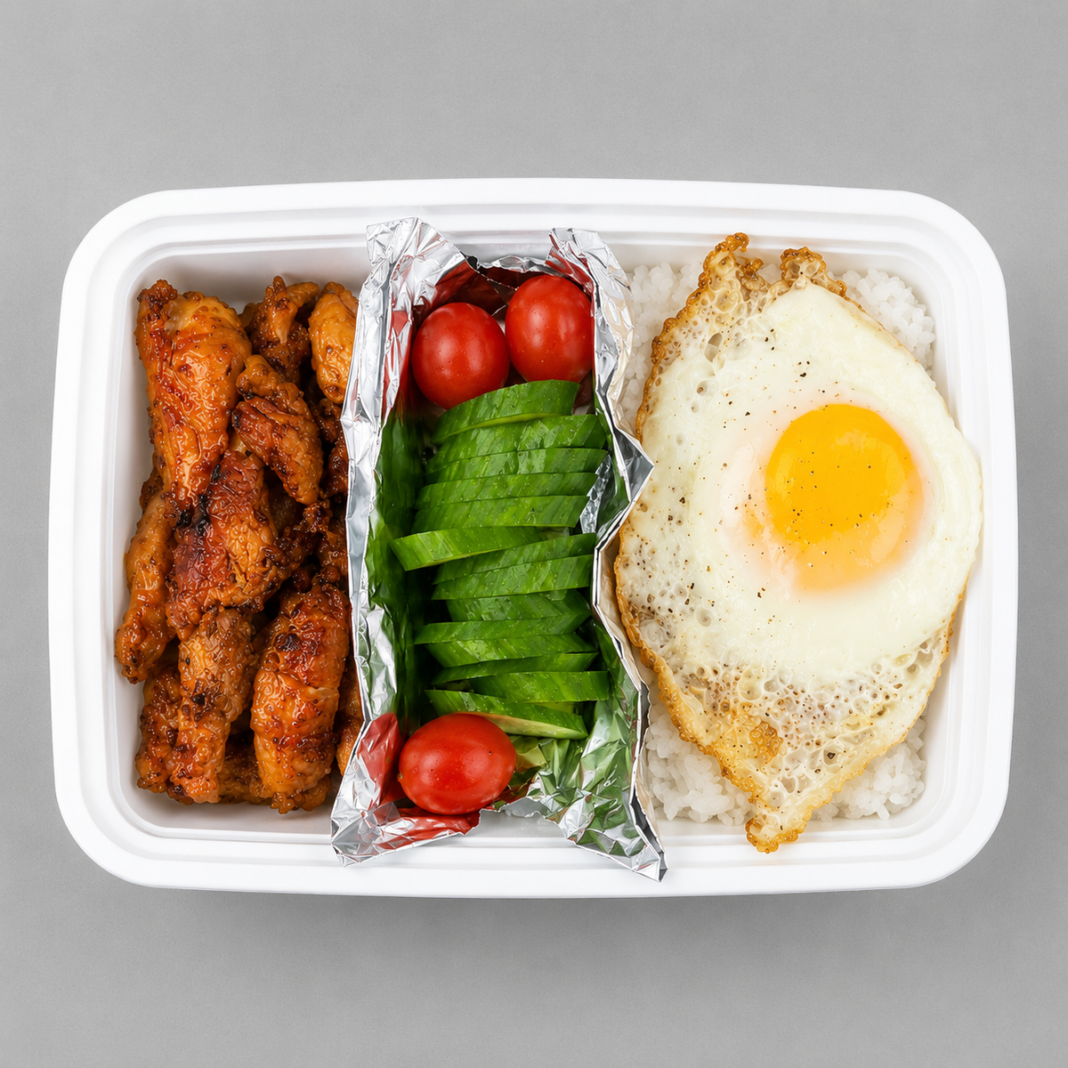 Chicken Tocino Rice Plate